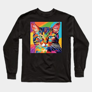 fauvism cat art les fauves Long Sleeve T-Shirt